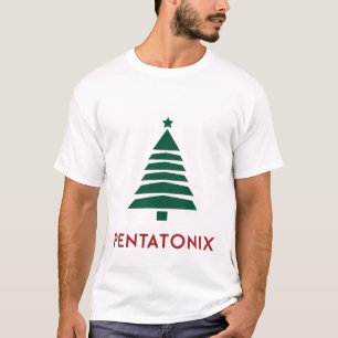 T-shirt Noël slick Pentatonix