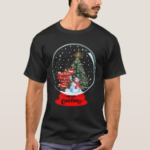 T-shirt Noël Snowglobe Joyeux Noël