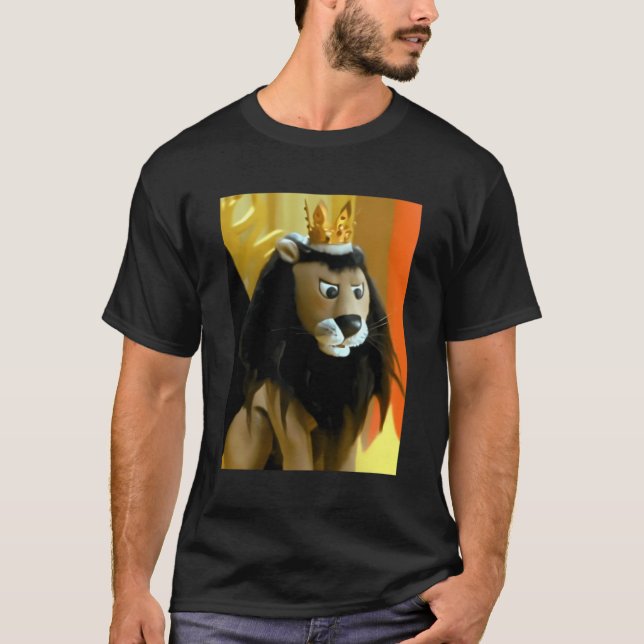 T-shirt Noël Special King Moonracer Lion Island Of Mi (Devant)