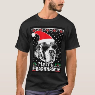 T-shirt Noël St Bernard Merry Barkmas