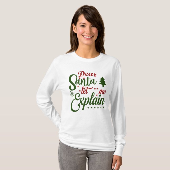 T-shirt Noël Svg (Devant entier)