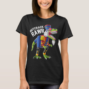 T-shirt Noël T Rex Dinosaure Nutcracker Gif