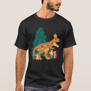 T-shirt Noël Trex Funny Noël Dinosaur