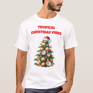T-Shirt-Noël Tropical T-Shirts de Famille