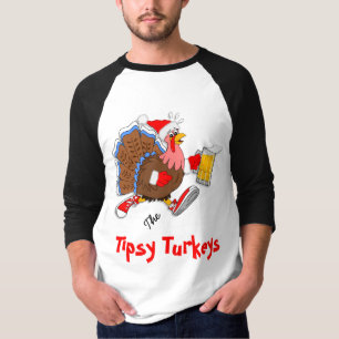 T-shirt Noël Turquie pompette (bière) - d'après le