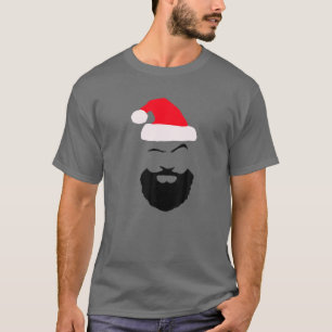 T-shirt Noël Unisex Adulte / Jeune Père Noël Graphisme