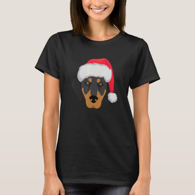 T-shirt Noël Vacances Transylvanie Hound Chien Maman Papa  (Devant)