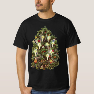 T-shirt Noël Vintage, Arbre Victorien Décoré