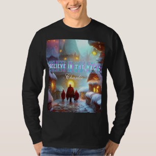 T-shirt Noël Vintage hiver Wonderland Magie