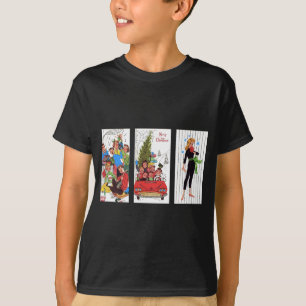 T-shirt Noël vintage rockabilly