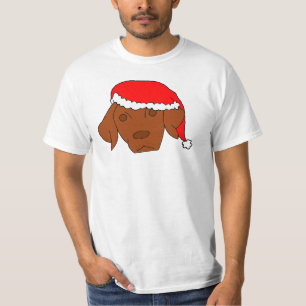 T-shirt Noël Vizsla
