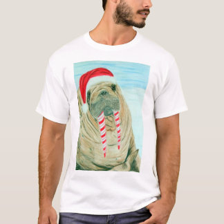 T-shirt Noël Walrus