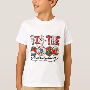 T-shirt Noël Xmas Vibes Amateur de Hockey Joueur de Hockey