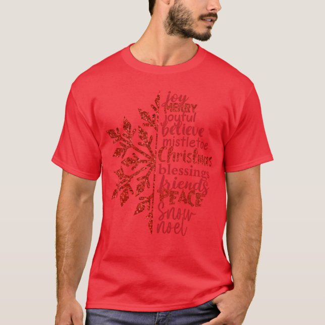 T-shirt NoëlJoie amis (Devant)