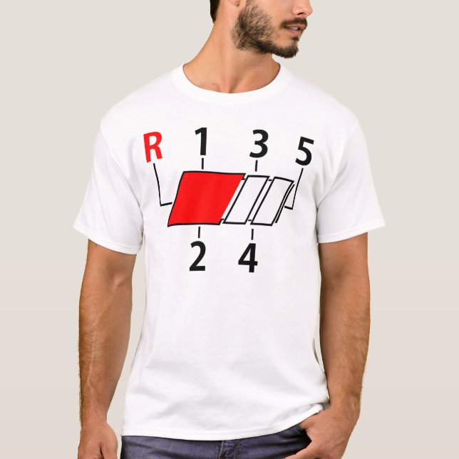 T-shirt Noeud de quart de tour Audi RS blanc (Devant)