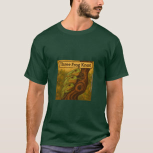 T-shirt Nœud des trois grenouilles – Jeu de mots fantaisis