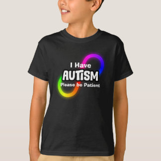 T-shirt Nœud d'infini de l'arc-en-ciel pour la sensibilisa