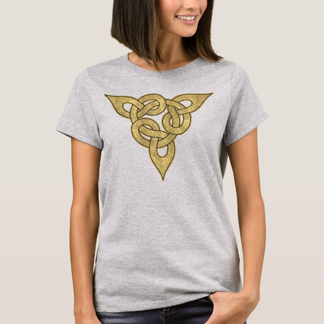 T-shirt Noeud d'or celtique (Devant)