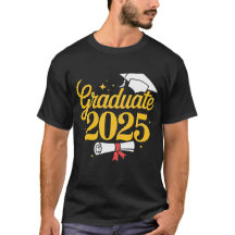 T-Shirt Nœud Papillon Diplômé 2025