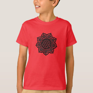 T-shirt NŒUDS CELTIQUES SOLEIL GOTHIQUE Noir