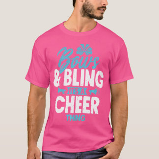 T-shirt Nœuds Rubans C'Est Une Chose De Cheerleader Cheerl