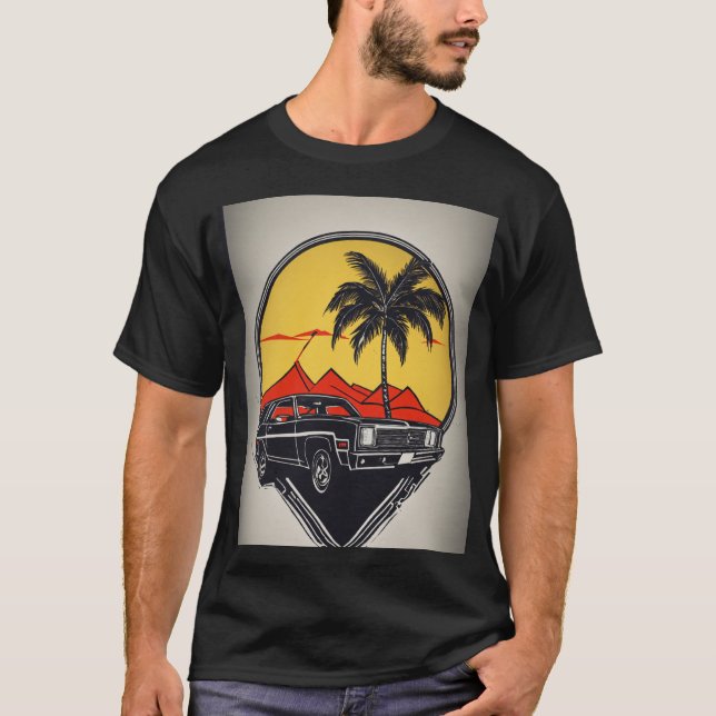 t-shirt noir (Devant)