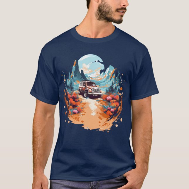 T-shirt noir (Devant)
