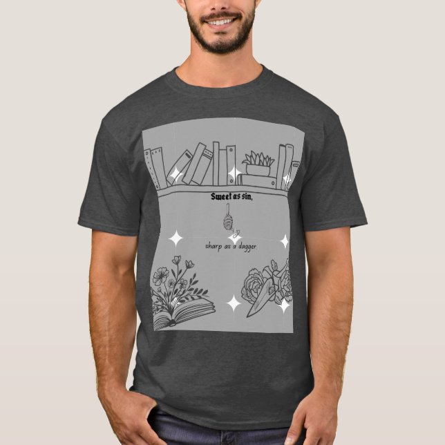 t-shirt noir (Devant)