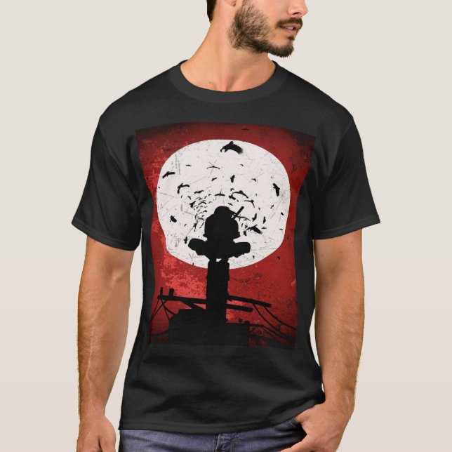 t-shirt noir (Devant)