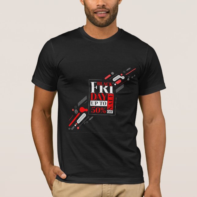 T-shirt noir (Devant)