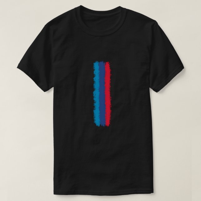 T-shirt Noir 2 de BMW (Design devant)