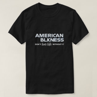 T-shirt noir américain