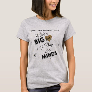 T-shirt Noir blanc citation Appréciation de l'enseignant N