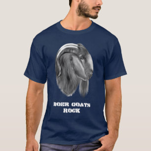 T-shirt noir Boer Buck Mens