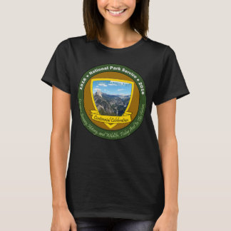 T-shirt Noir centennal de chemise de parc national :