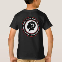 T-shirt noir classique de Hanes RAM des enfants