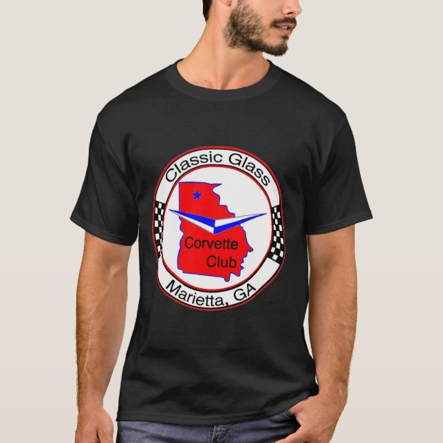 T-shirt noir complet avant CGCC Basic (Devant)