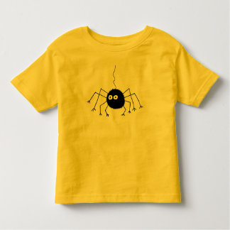 T-shirt noir d'araignée de grands yeux