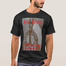 T-shirt noir "Dark Matters" pour hommes