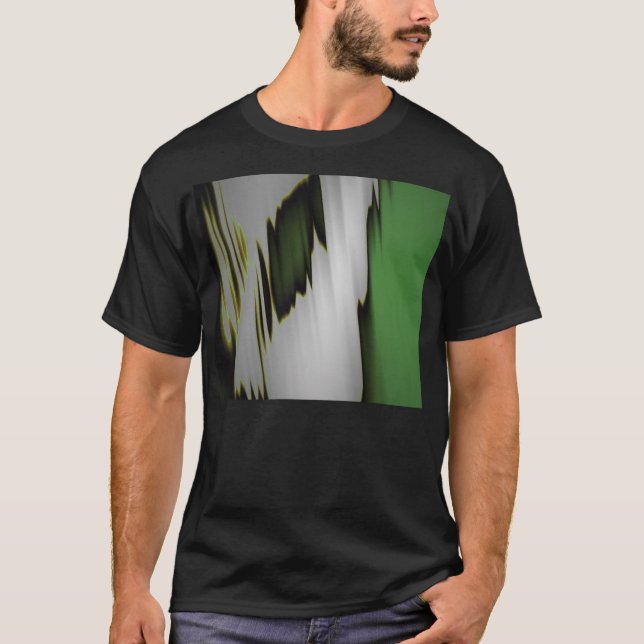 T-shirt noir de "Anime" - (Devant)