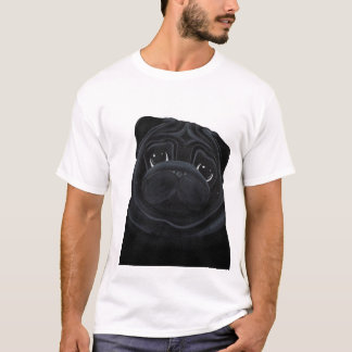 T-shirt noir de carlin