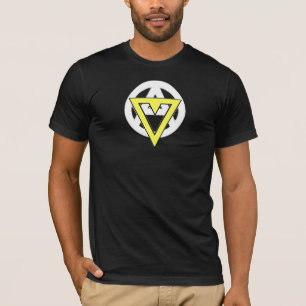 T-shirt Noir de chemise d'anarchiste de Voluntaryist