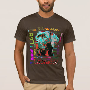 T-shirt noir de conception d'art de bruit de
