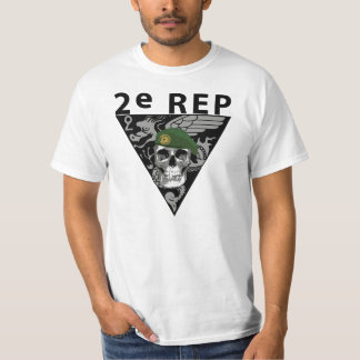 T-shirt Noir de crâne de 2 représentants