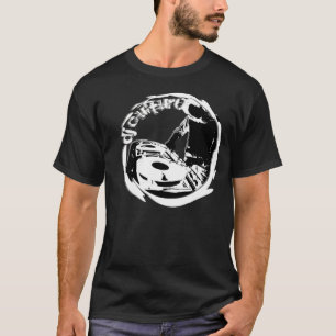 T-shirt Noir de culture du DJ
