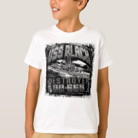 T-shirt noir de destroyer