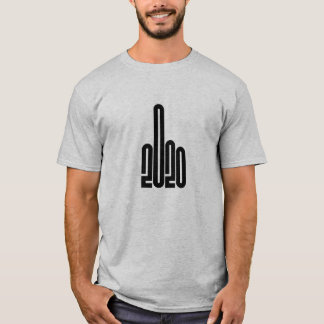 T-shirt Noir de doigt 2020