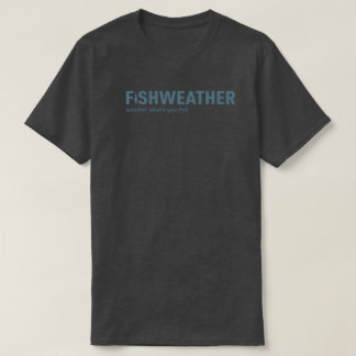 T-shirt noir de FishWeather