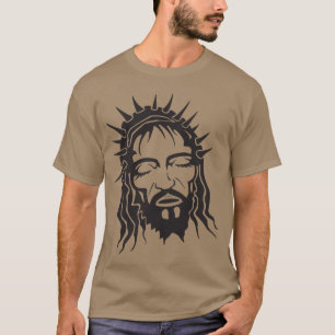 T-shirt noir de Jésus