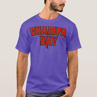 T-shirt Noir de la baie de Champa